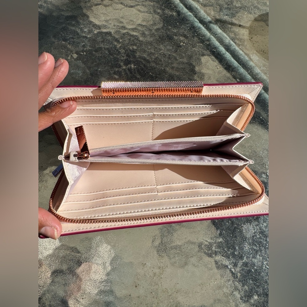 Ted Baker Elegant Pink Clutch - Picture 6 of 6